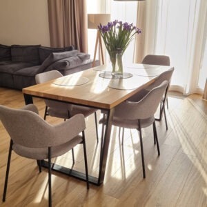 Söögilaud tamm 1800x900mm - Õlivaha viimistlus