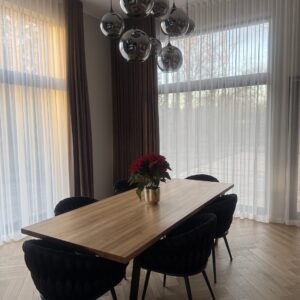 Söögilaud tamm 2200x1000mm - Õlivaha viimistlus